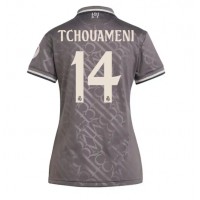 Real Madrid Aurelien Tchouameni #14 Tredjedrakt Dame 2024-25 Kortermet